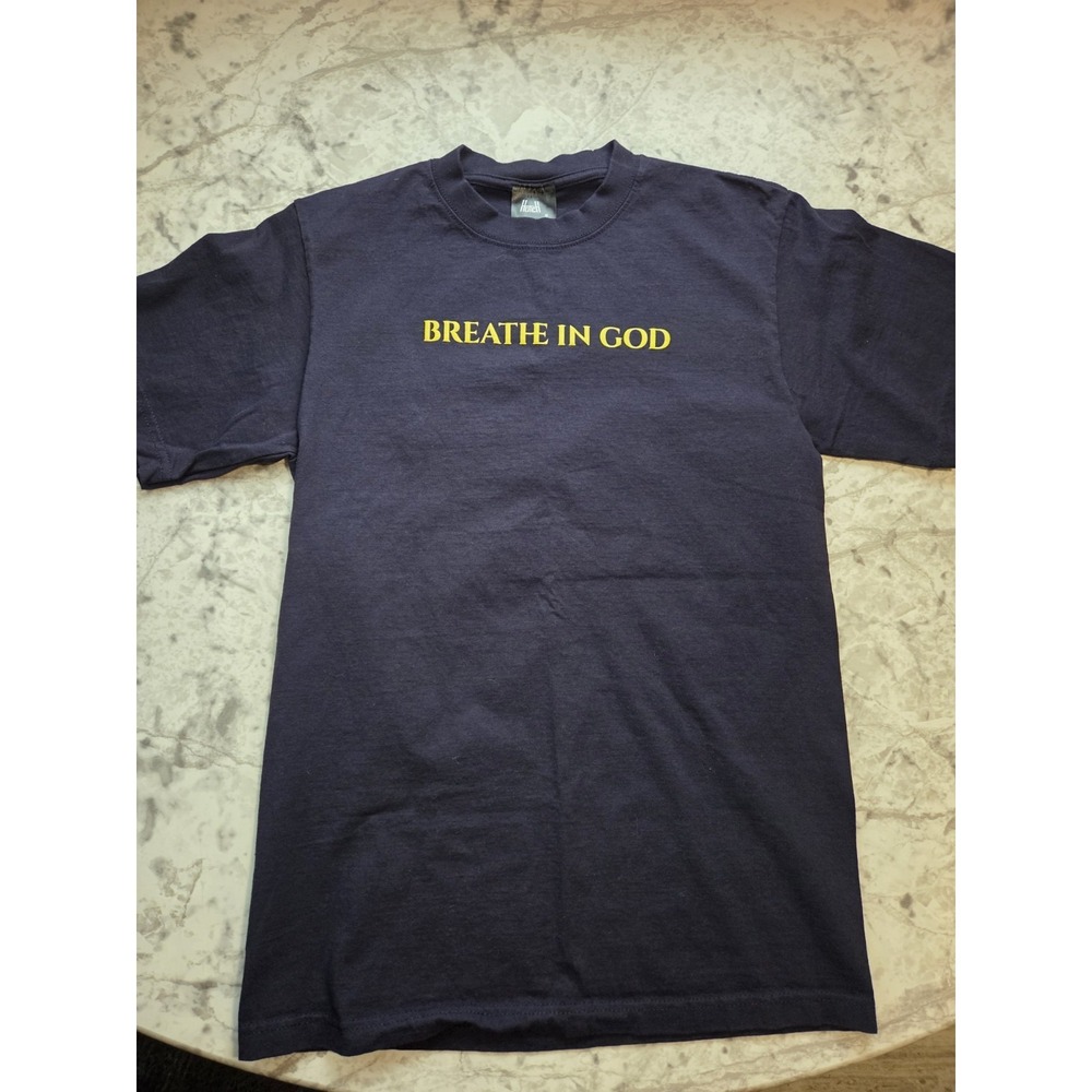 House of Hutch "Breathe in God" T Shirt Medium Aidan Hutchinson Detroit Lions